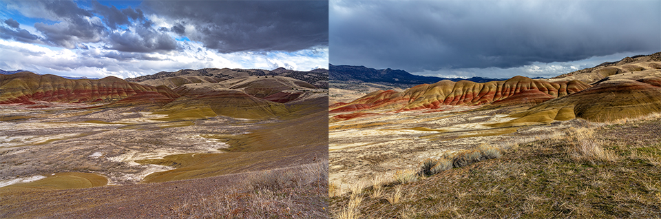 Painted Hills landscape two hours apart, John Day Fossil Beds National Monument / Rebecca Latson
