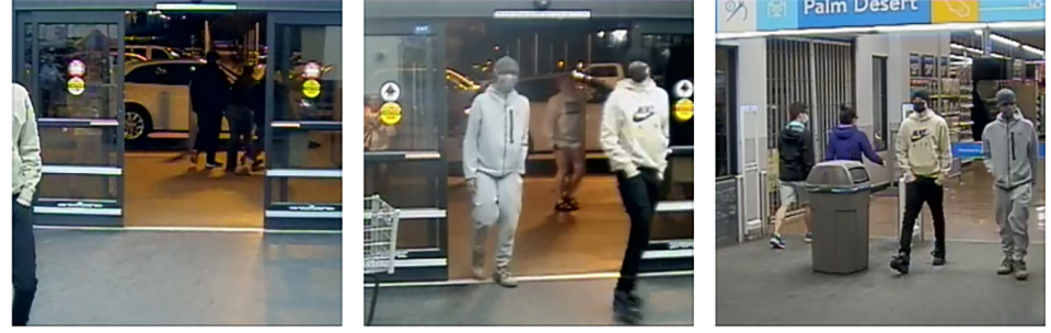 Possible automobile break-in suspects, Joshua Tree National Park / Walmart security footage Possible automobile break-in suspects, Joshua Tree National Park / Walmart security footage