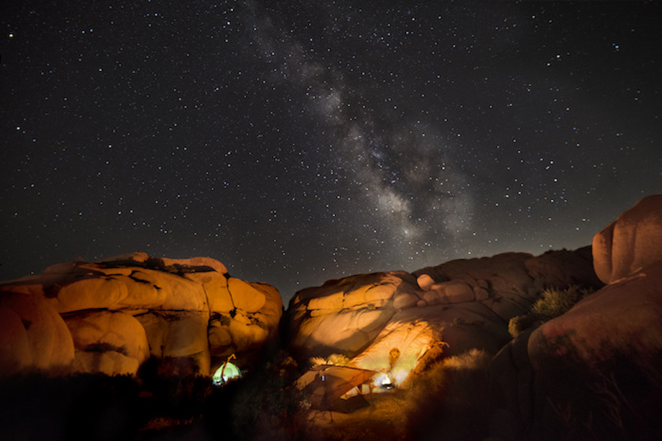 Pitch your tent under the stars at Joshua Tree National Park/NPS file