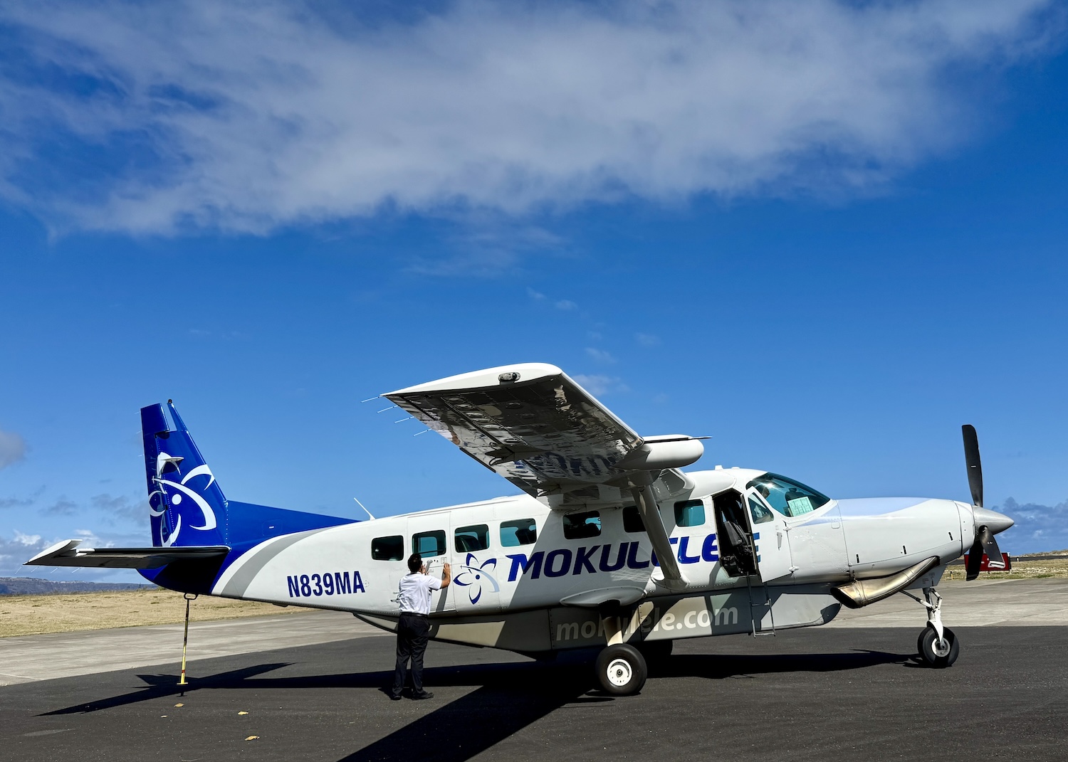 You can only fly to Kalaupapa Airport (LUP) once you have a Board of Health permit to visit.