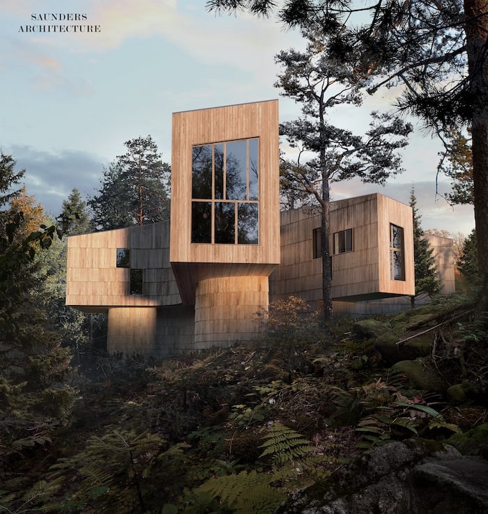 The center rises to the roof the forest canopy/Mir The center rises to the roof the forest canopy/Mir