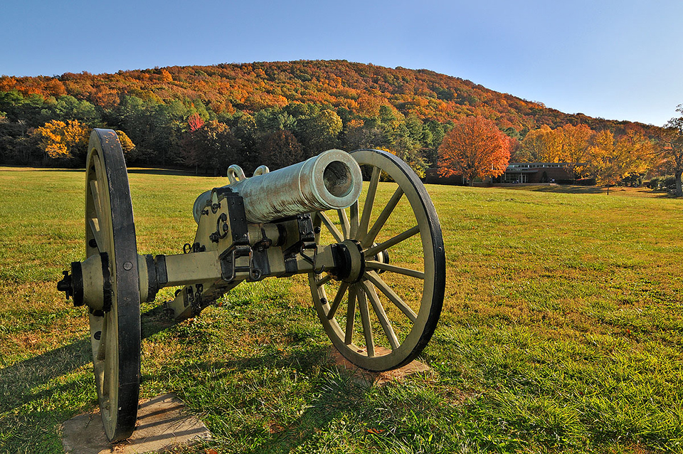 An autumn view in Kennesaw Mountain National Battlefield Park / NPS-Tom WIlson