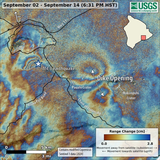 Kīlauea venting from the air / USGS Kīlauea venting from the air / USGS