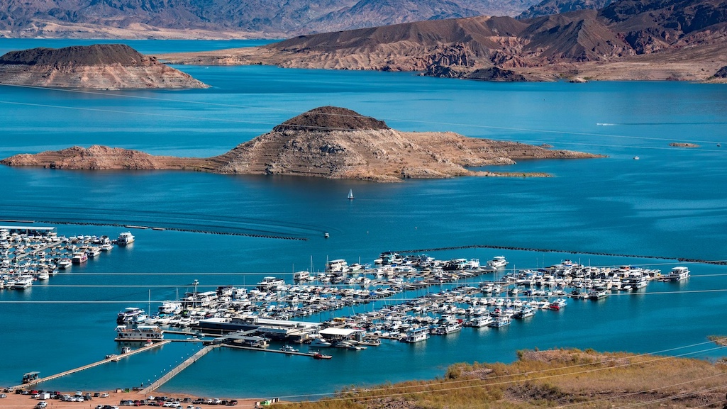 An early morning fire Sunday damaged or destroyed about 15 boats at the Las Vegas Boat Harbor at Lake Mead/NPS file An early morning fire Sunday damaged or destroyed about 15 boats at the Las Vegas Boat Harbor at Lake Mead/NPS file