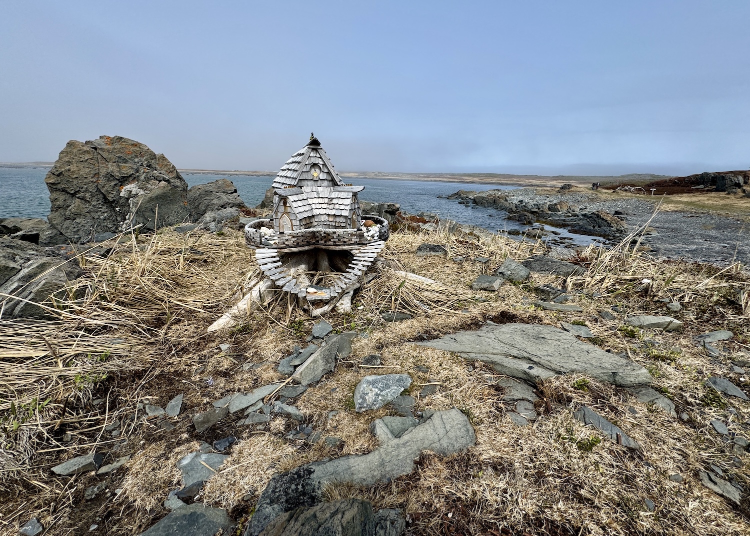 You can't miss this fairy house along the coastal part of Birchy Nuddick Trail.