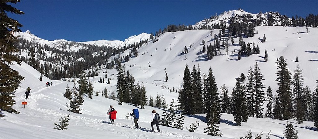 Once upon a time there was a ski area inside Lassen Volcanic National Park. These days you have to earn your turns and break trail on snowshoes on trails that include the park road in the southwestern corner of the park/NPS file Once upon a time there was a ski area inside Lassen Volcanic National Park. These days you have to earn your turns and break trail on snowshoes on trails that include the park road in the southwestern corner of the park/NPS file