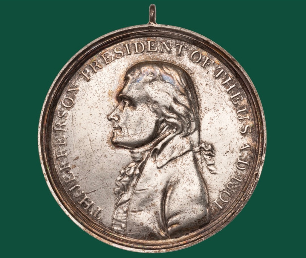 The Jefferson Indian Peace Medal, Lewis and Clark National Historic Trail / American Numismatic Society