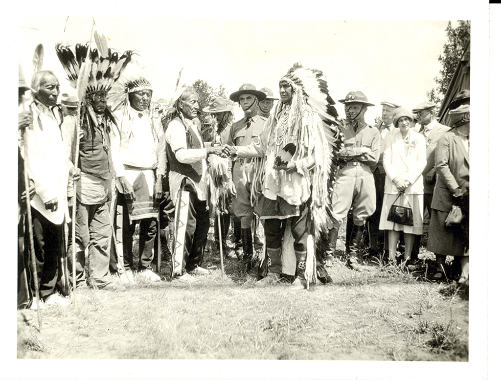 1926 commemoration of the 50th Anniversary of The Battle of the Little Bighorn, Little Bighorn Battlefield National Monument / National Park Service