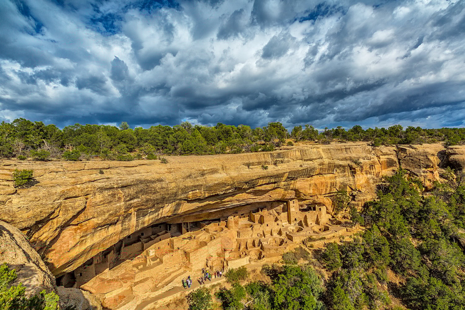 Most visitors don't realize it, but the size of the park staff at Mesa Verde National Park has been in decline/Rebecca Latson file