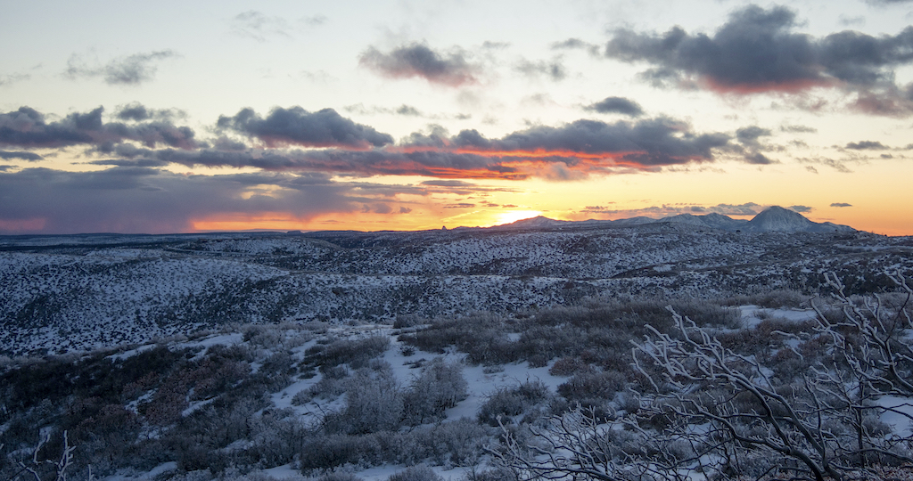 Snow can be sparse at Mesa Verde National Park, but when it falls the roads open to snowshoers and cross-country skiers/NPS file Snow can be sparse at Mesa Verde National Park, but when it falls the roads open to snowshoers and cross-country skiers/NPS file