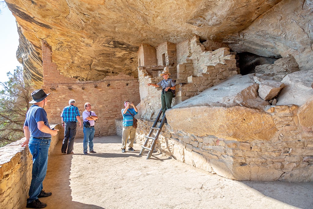 A ranger-guided tour of Balcony House, Mesa Verde National Park / Rebecca Latson