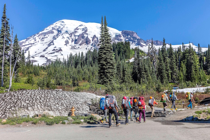 Some come to gaze at Mount Rainier, others come to climb it/Rebecca Latson
