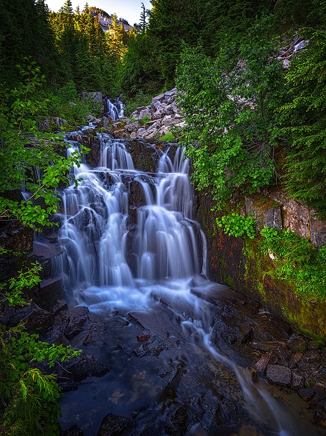 Sunbeam Falls, Mount Rainier National Park / Rebecca Latson