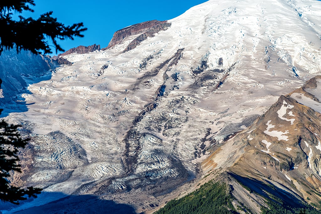 Emmons Glacier Telephoto, Mount Rainier National Park / Rebecca Latson