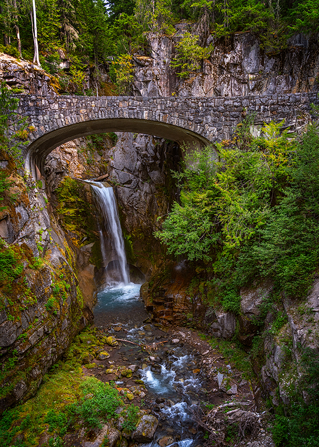 A late-summer flow at Christine Falls, Mount Rainier National Park / Rebecca Latson A late-summer flow at Christine Falls, Mount Rainier National Park / Rebecca Latson