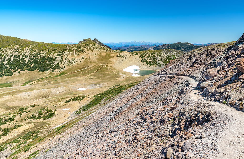 The Trail Down To Frozen Lake, Mount Rainier National Park / Rebecca Latson