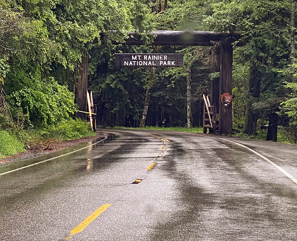 Reopened for business at the Nisqually entrance, Mount Rainier National Park / Rebecca Latson Reopened for business at the Nisqually entrance, Mount Rainier National Park / Rebecca Latson