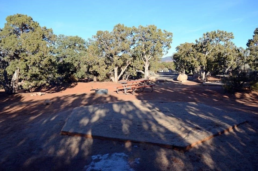 A site at Natural Bridges Campground/NPS file