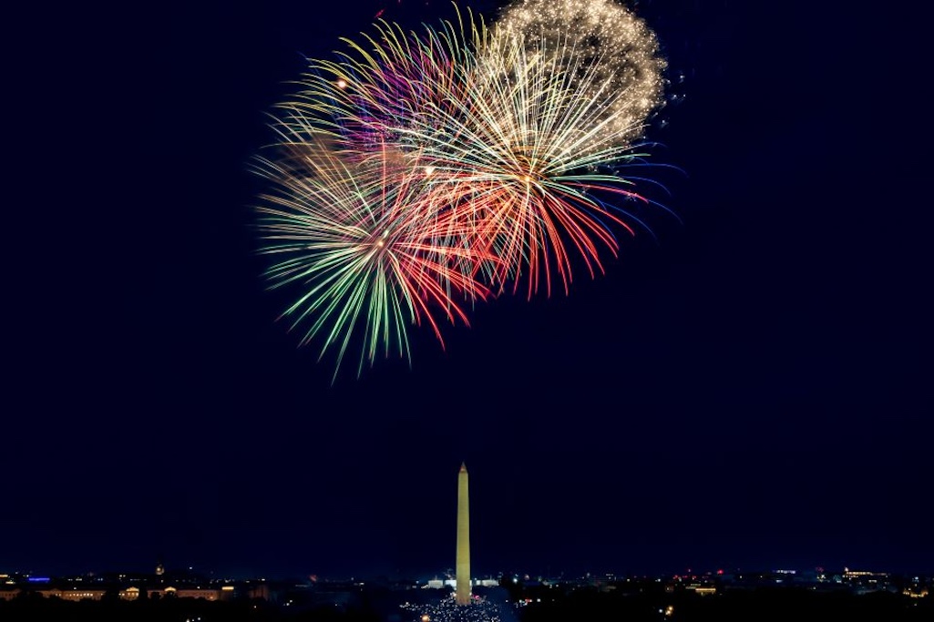 The National Park Service will offer a fireworks display in the nation's capital on July 4/NPS file, Chalice Keith