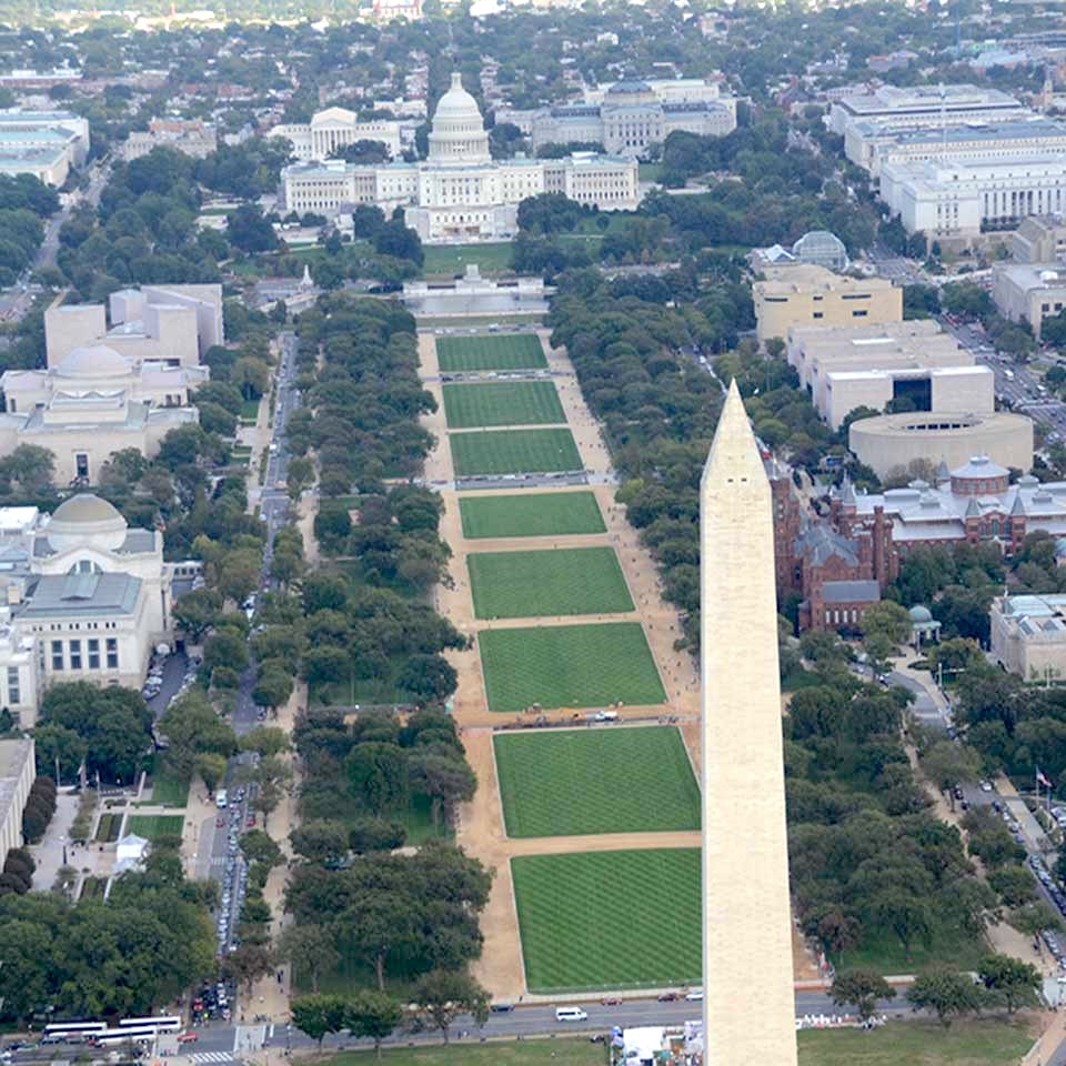 The Washington Monument is scheduled to reopen to the public on Wednesday/NPS file