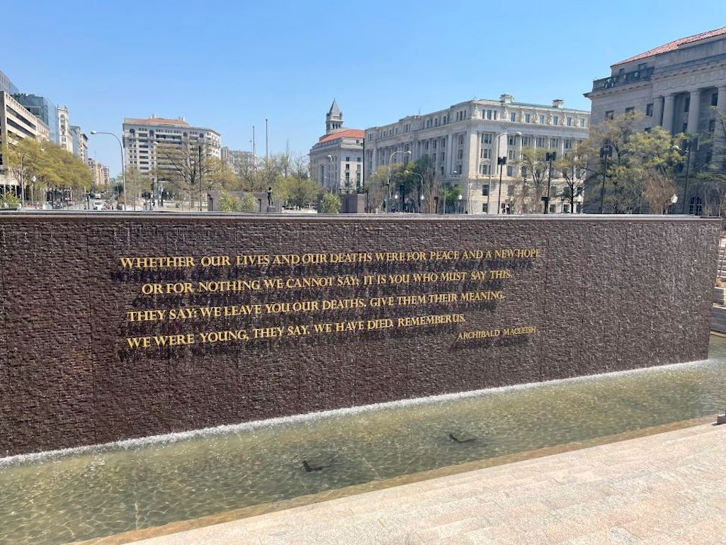 The World War I Memorial in Washington, D.C., is now open to the public/NPS The World War I Memorial in Washington, D.C., is now open to the public/NPS