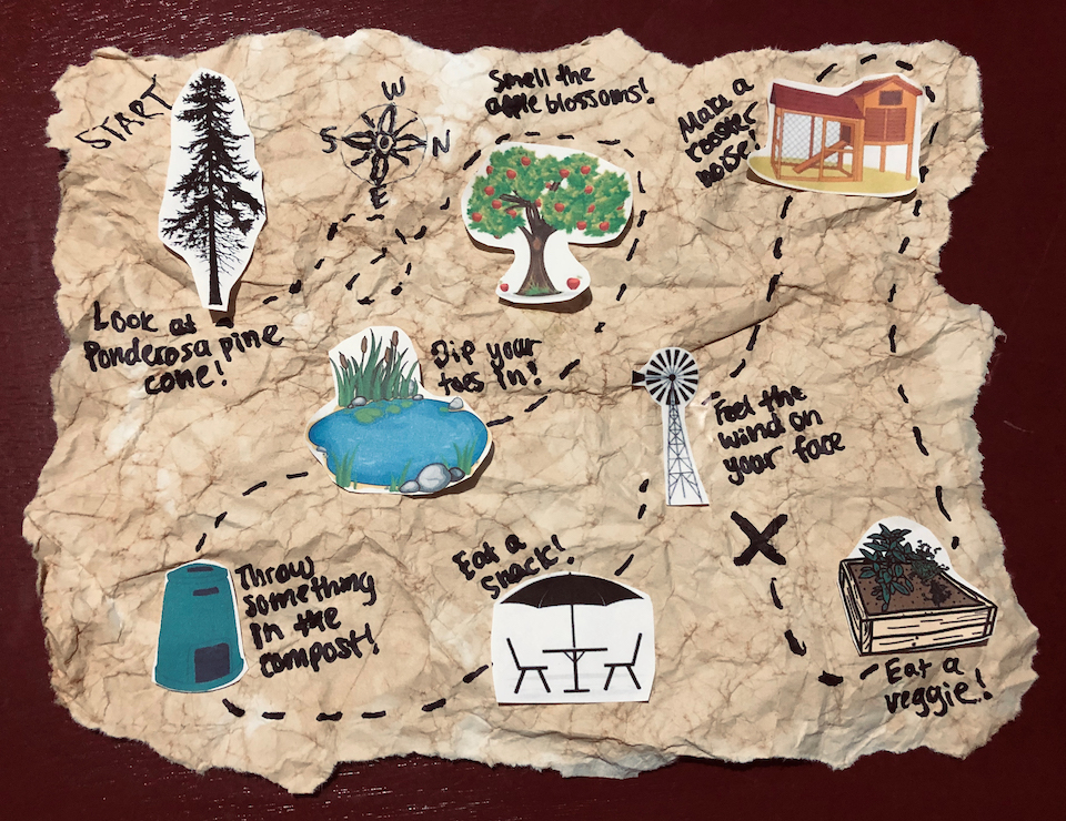 One at-home program offered by North Cascades Institute's Mountain School instructors focuses on creating maps/North Cascades Institute One at-home program offered by North Cascades Institute's Mountain School instructors focuses on creating maps/North Cascades Institute