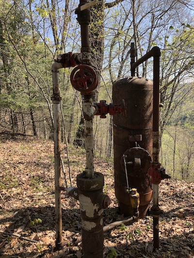 Millions of dollars are being spent at New River Gorge National Park and Preserve and Gauley River National Recreation Area to clean up abandoned oil and gas well sites/NPS file