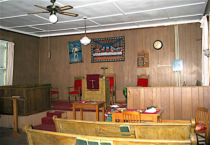 Baptist Church, New River Gorge National River/NPS Baptist Church, New River Gorge National River/NPS