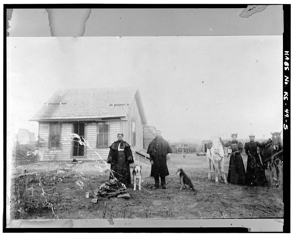 An early Nicodemus homestead, Nicodemus National Historic Site / Library of Congress via NPS An early Nicodemus homestead, Nicodemus National Historic Site / Library of Congress via NPS