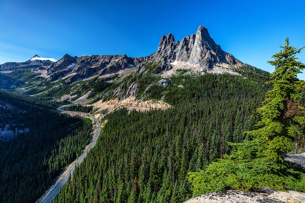 Washington Pass on State Route 20 (SR 20) on the eastern side of North Cascades National Park / Rebecca Latson