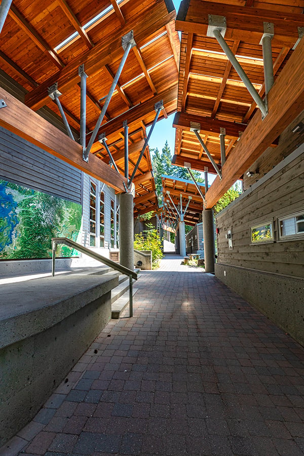 Exploring the campus, Ross Lake National Recreation Area, North Cascades Complex / Rebecca Latson