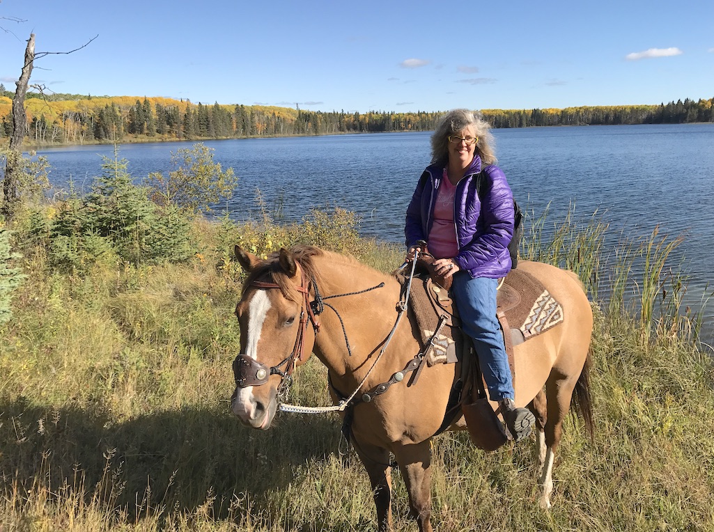 Jennifer Bain at Riding Mountain National Park in Manitoba.