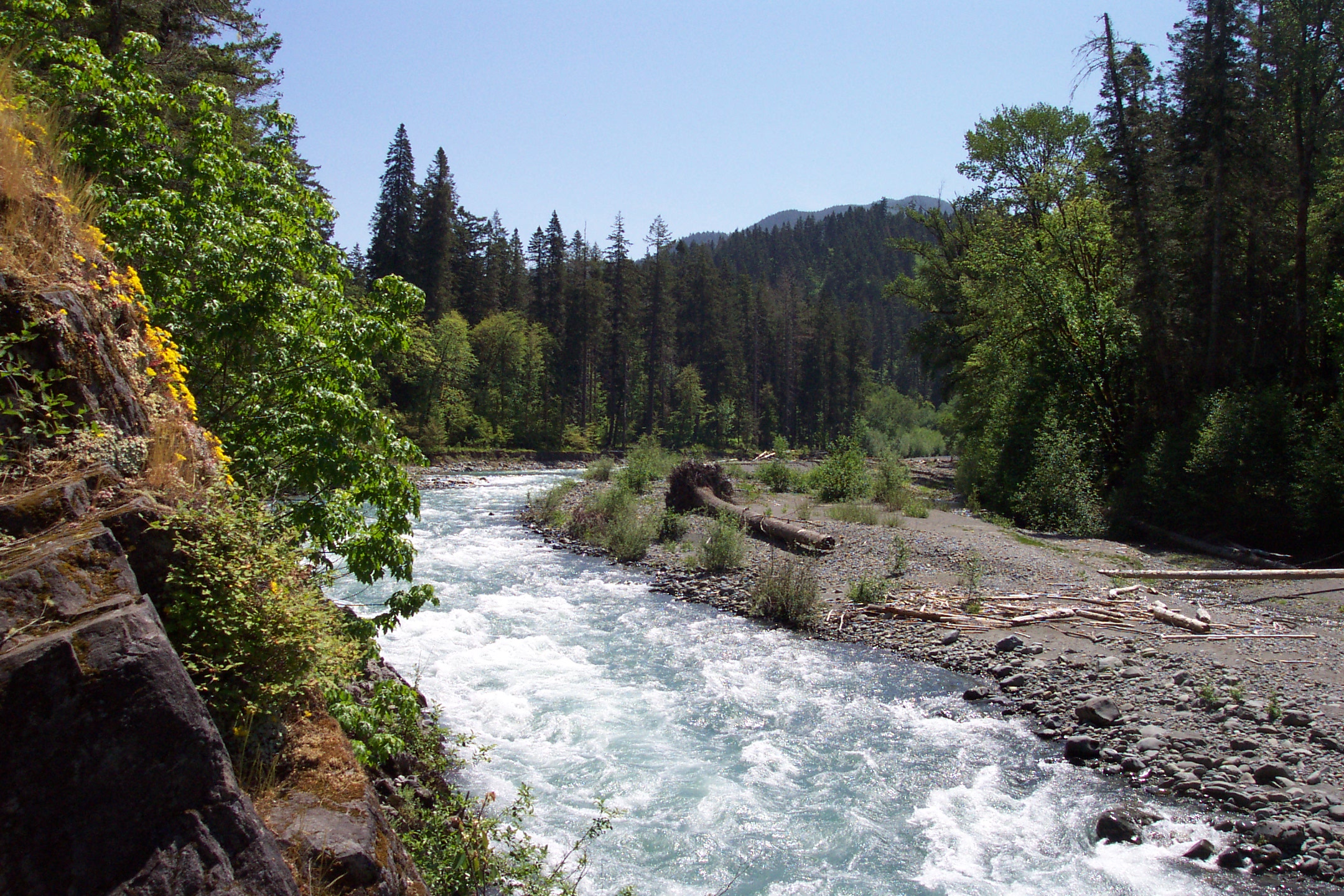 A fishing closure on the Elwha River in Olympic National Park has been extended through June 2023/NPS file