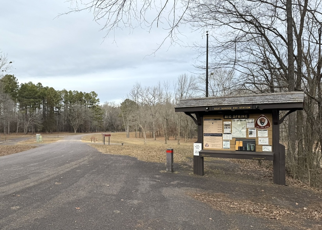 Big Spring Campground at Ozark National Scenic Ways will be closed for much of January/NPS file