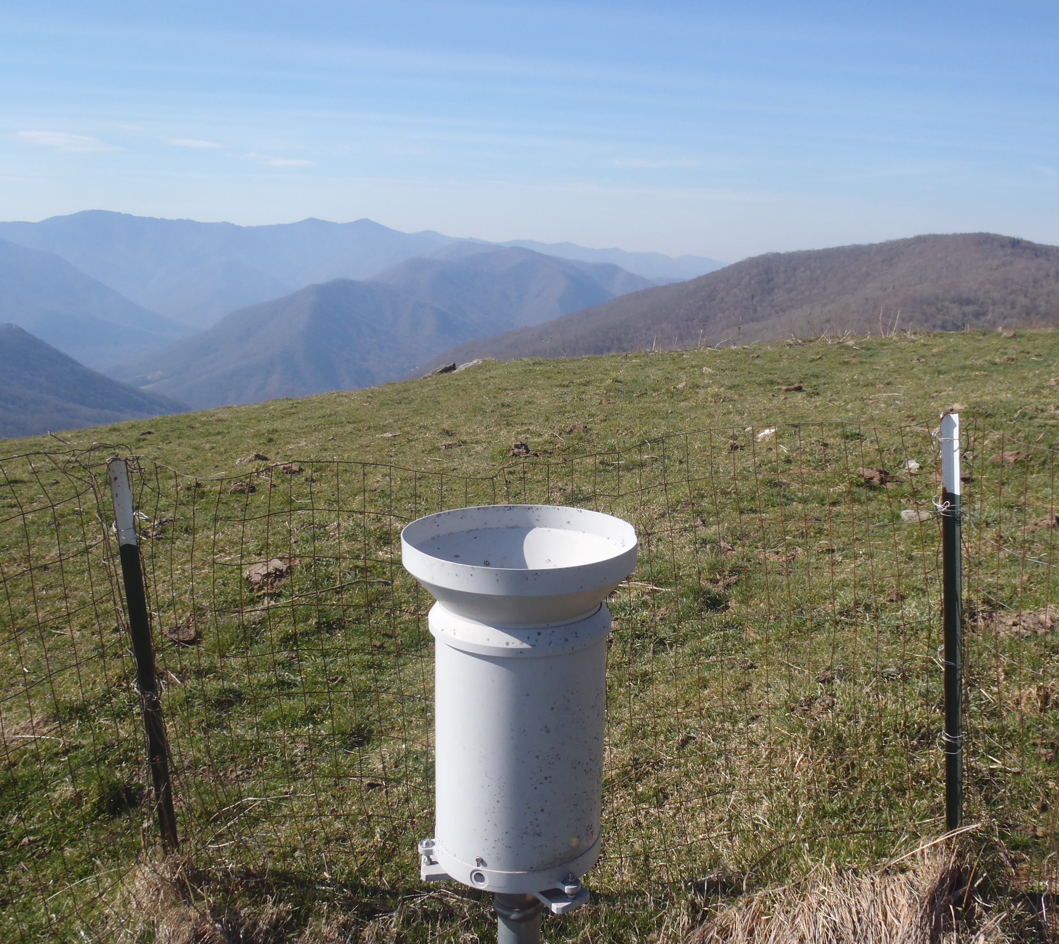 Rain gauge by Doug Miller