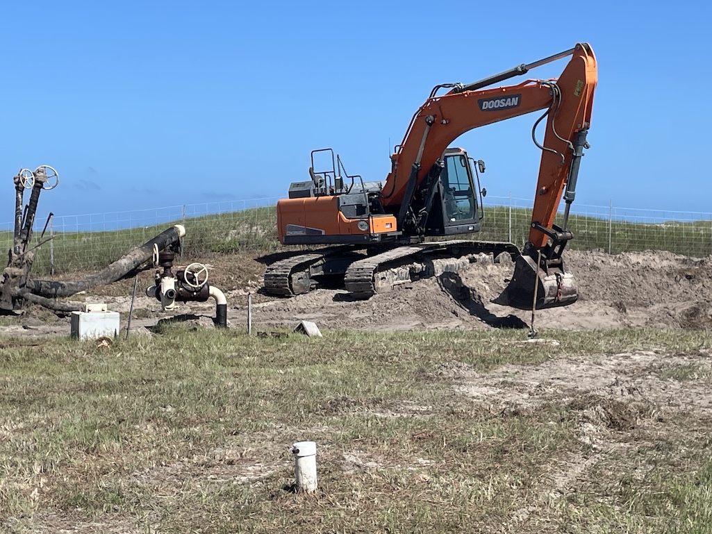 Padre Island National Seashore will receive $7.1 million to clean up abandoned drilling sites in the park/NPS Padre Island National Seashore will receive $7.1 million to clean up abandoned drilling sites in the park/NPS