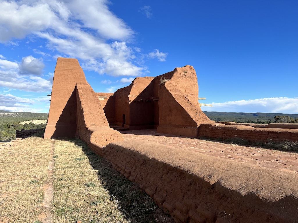Research is being conducted to determine how current climate conditions are affecting historic structures in the Southwest, including the Spanish mission ruins at Pecos National Historical Park/Kurt Repanshek file Research is being conducted to determine how current climate conditions are affecting historic structures in the Southwest, including the Spanish mission ruins at Pecos National Historical Park/Kurt Repanshek file
