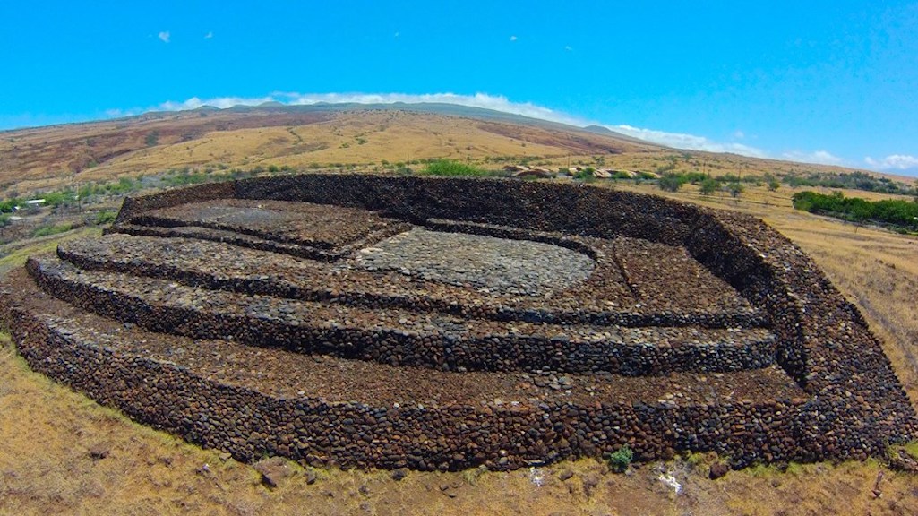 The temple site at Pu'ukohola Heiau/NPS