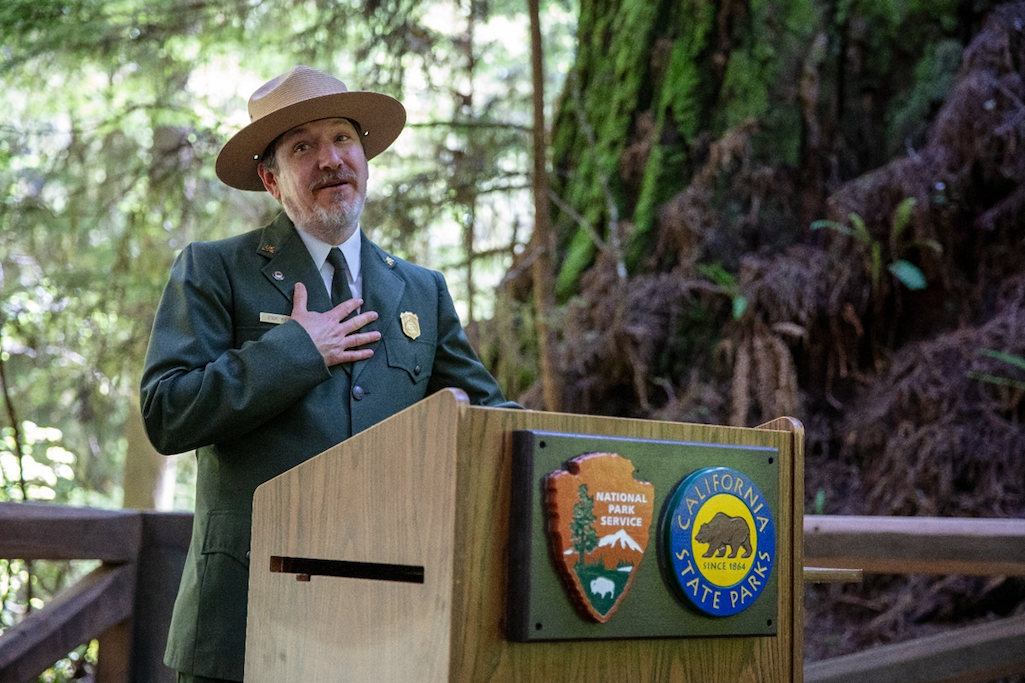 Redwoods National and State Parks Superintendent Steve Mietz/NPS