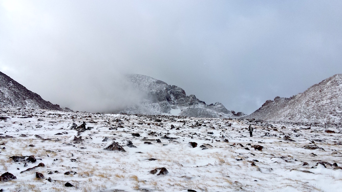 Cold, wintry conditions were forecast in Rocky Mountain National Park for the coming week/NPS