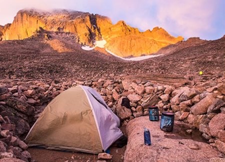 Interest in backcountry camping has overwhelming the reservations system for Rocky Mountain National Park/NPS file Interest in backcountry camping has overwhelming the reservations system for Rocky Mountain National Park/NPS file