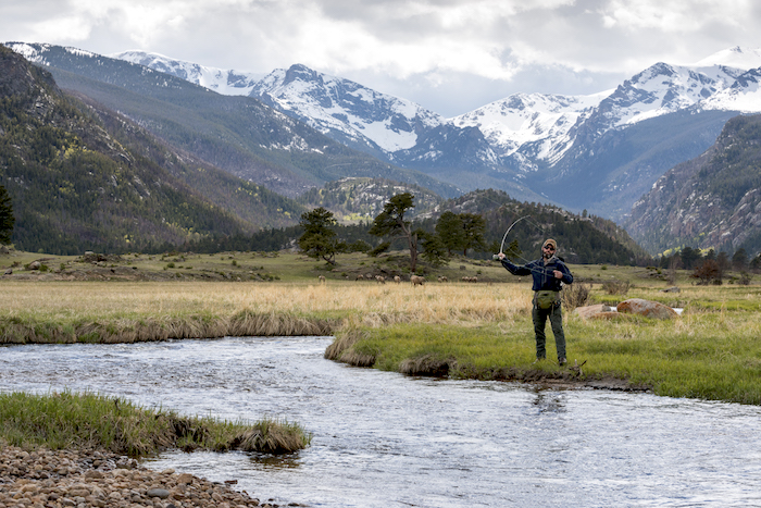 Fishing at Rocky Mountain National Park/James Frank