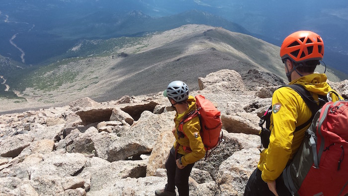 The search for a missing day hiker has led crews to the roof of Rocky Mountain National Park/NPS The search for a missing day hiker has led crews to the roof of Rocky Mountain National Park/NPS