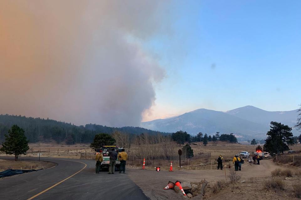 Strategies for fighting the East Troublesome Fire were discussed Saturday morning/NPS
