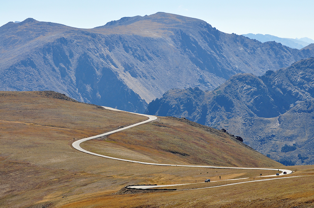 Cars On Trail Ridge Road, Rocky Mountain National Park / National Park Service
