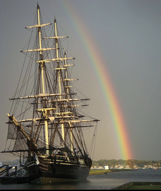 The Friendship of Salem 171-foot replica of the 1797 Friendship East Indiaman, Salem Maritime National Historic Site / National Park Service