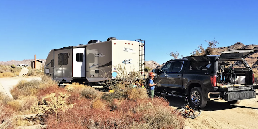 Mojave National Preserve provides opportunities for both RV and tent camping / NPS