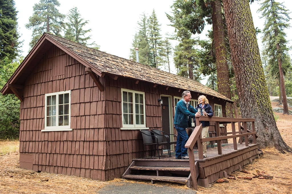 Grant Grove Cabin offering, Sequoia and Kings Canyon National Parks / Delaware North Grant Grove Cabin offering, Sequoia and Kings Canyon National Parks / Delaware North