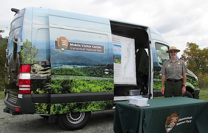 Mobile Visitor Center at Shenandoah National Park/NPS Mobile Visitor Center at Shenandoah National Park/NPS