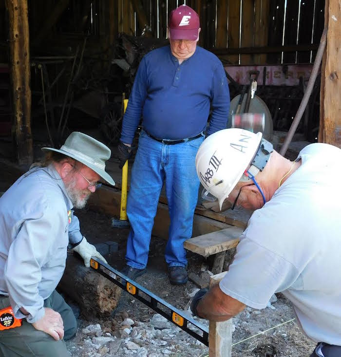  Barn Restoration Workshop being conducted at Port Oneida within Sleeping Bear Dunes National Lakeshore/NPS